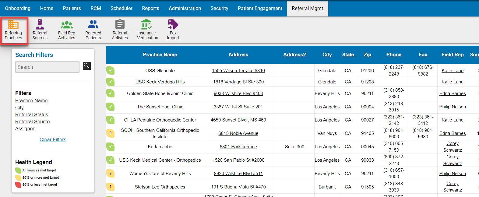 Add A Referring Practice Practice Pro Knowledge Base